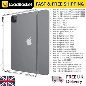 Funda Transparente Para iPad 10º 9º 8º 7º 6º 5º 4º 3ª 2ª Generación Pro Air Mini - Imagen 1 de 9
