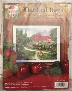 RED BARN 2342 Cross Stitch Kit by Alan Giana NEW - Picture 1 of 7