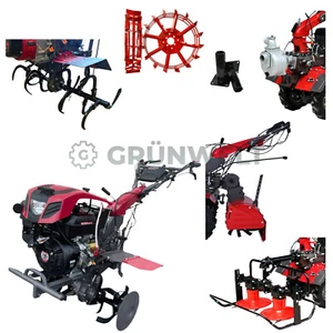 Einachsschlepper Motoreinachser Axensperre Motorhacke Anbaugeräte f. WM1100FE DL - Bild 1 von 33