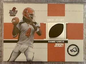 2006 Press Pass SE Game-Used Jersey Patch Omar Jacobs RC Rookie #JC/OJ