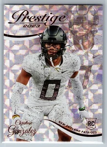 2023 Panini Prestige - Rookies Christian Gonzalez #319 Hyper (RC) - Picture 1 of 2