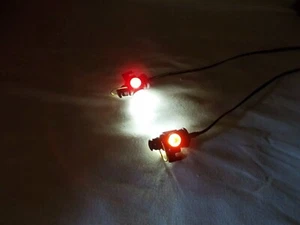 WARM WHITE LED LIGHT KIT 7/21V DC LGB CABOOSE LANTERNS OR EUROPEAN MARKERS - Picture 1 of 4