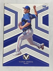 2023 Panini Chronicles Vertex Owen White Rookie RC #7 Rangers - Picture 1 of 2