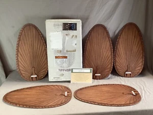 Fanimation BPP4 22" Narrow Oval Composite Palm Blades for 52" Brown - Picture 1 of 10
