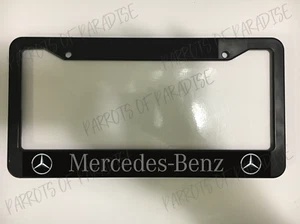 For Mercedes Euro Car License Plate Frame - Picture 1 of 2