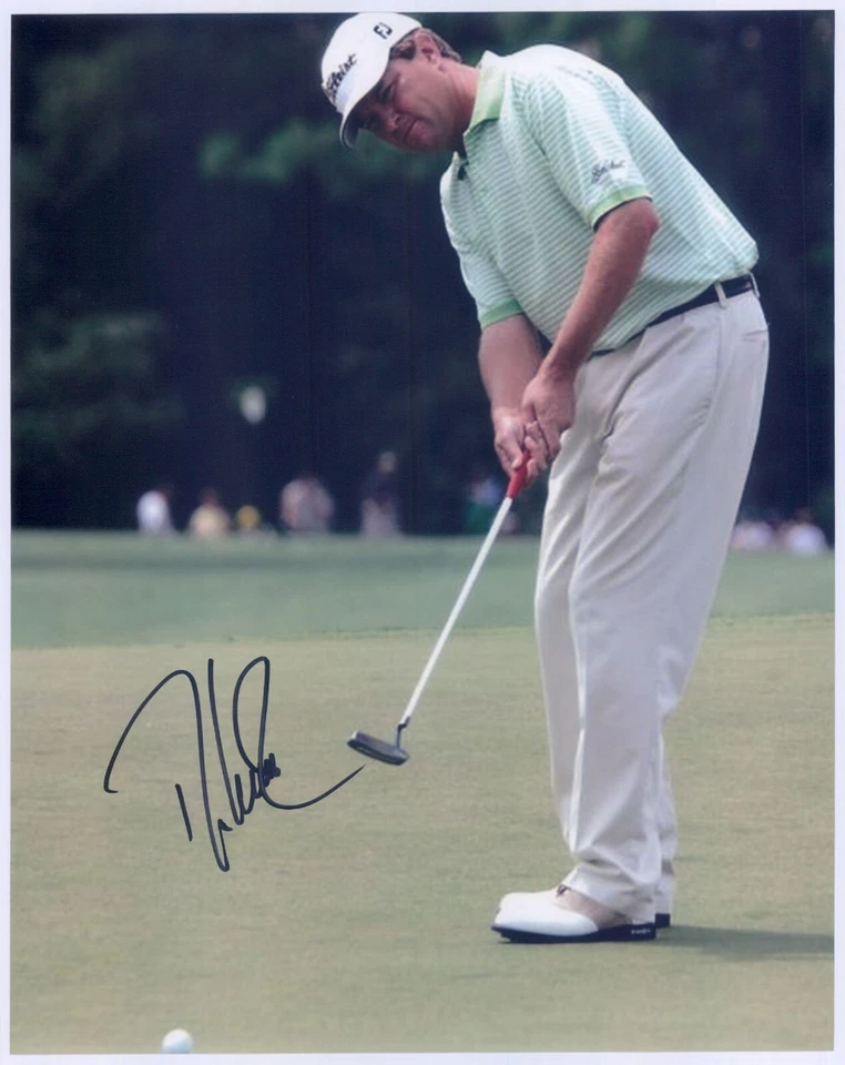 Foto de golf 8x10 firmada/autografiada por Davis Love III con certificado de autenticidad Foto 1 de 1
