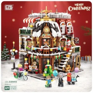 Neu LOZ 1054 MINI Block Kids Building Toys Christmas Coffee shop 2506 pcs DE - Bild 1 von 9