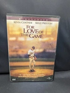 For Love of the Game DVD Kevin Costner Kelly Preston - Picture 1 of 1