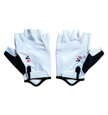 Guantes de ciclismo profesional VeloClassics blancos talla M (Reino Unido) precio de venta sugerido por el fabricante 39,99 GBP Foto 1 de 3