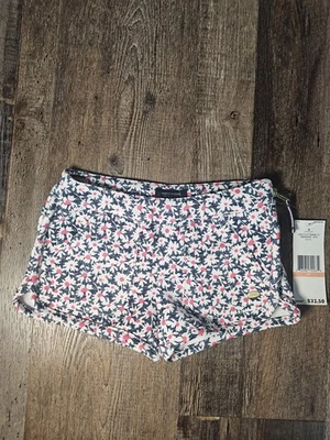 Tommy Hilfiger Nuevo Con Etiquetas Cintura Ajustable Cremallera Lateral Flor Pantalones Cortos Niñas 2T Foto 1 de 4