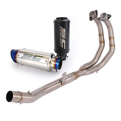 Full System CBR500R 2013-2025 for Honda CB500F/X Header Exhaust Pipe Muffler Tip - Image 1 of 4