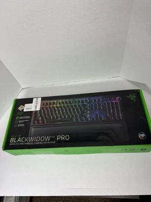 Razer BlackWidow V3 Pro Wireles Mechanical Gaming Keyboard - Black, Yellow... - Image 1 of 4