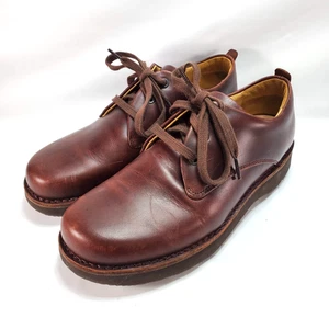 Samuel Hubbard Uomo 7,5 M Gratis Casual Passeggio Cordovan Pelle su Suola Vibram - Foto 1 di 7