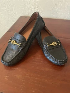 Coach Women's Leather Loafers Driving Shoe 7 - Picture 1 of 7