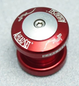 CANE CREEK AHEADSET Threadless Headset, 1 1/8", RED, complete vintage mtb - Picture 1 of 8