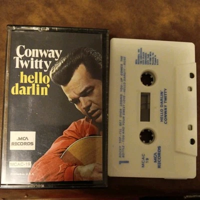Conway Twitty- Hello Darlin- Cassette Tape- MCA Records 1980 - Image 1 of 4