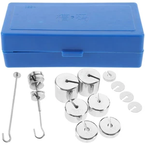  Labs Slotted Weight Set Weights Scientific Experiment with Hanger - Foto 1 di 12