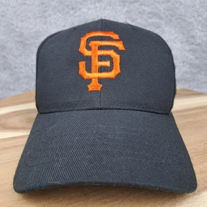 Gorra de colección de los Gigantes de San Francisco Snapback negra naranja MLB hecha en béisbol EE. UU. - Imagen 1 de 10