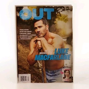 OUT & THE ADVOCATE Magazine Double Issue March April 2025 Luke MacFarlane Cover - Picture 1 of 2