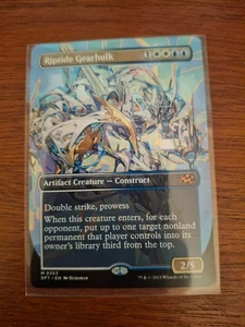 MTG - Riptide Gearhulk - Borderless - DFT 0353 - Aetherdrift - Mythic - Imagen 1 de 1
