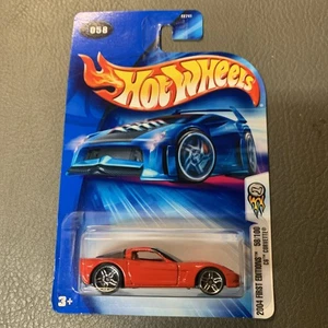 Hot Wheels 2004 First Editions 58/100 Corvette C6 #58 Red - Picture 1 of 5