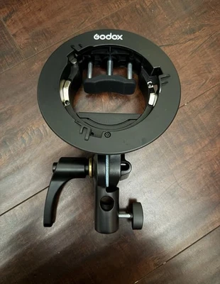 Soporte Speedlite S2 para Godox AD200Pro AD200 AD400Pro para cabezal redondo V1 Foto 1 de 2