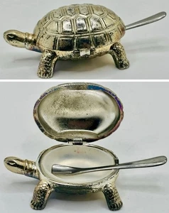 Schildkröte Salzkeller versilbert “ - Bild 1 von 12