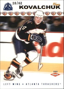 2001-02 (THRASHERS) Pacific Adrenaline Blue #203 Ilya Kovalchuk /62 - Picture 1 of 2