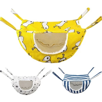 Cama colgante para rata hámster conejo conejillo de indias hurón hamaca casa de juguete jaula Foto 1 de 4