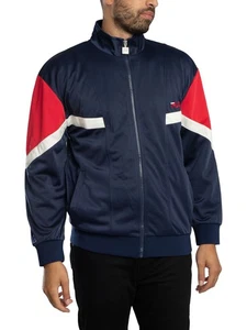 Fila Men's Albarn Archive Inspired Track Jacket, Blue - Picture 1 of 6