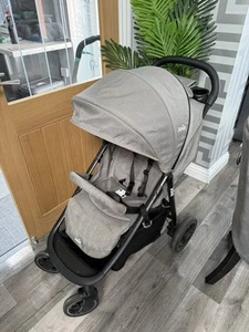 Joie Litetrax 4 Wheeler Stroller/Pushchair -Grey Flannel. - Picture 1 of 8