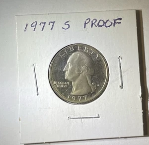 1977-S Washington Proof Quarter - Picture 1 of 2