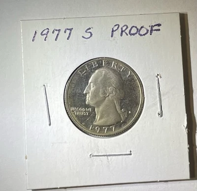 1977-S Washington Proof Quarter - Image 1 of 2
