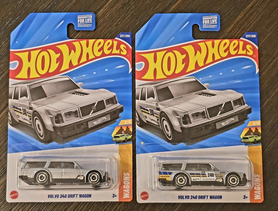 ERROR 2025 🔥🔥 HOT WHEELS #227 Volvo 240 Drift Wagon SUPER RARE! SEE MY STORE - Image 1 of 4