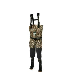 Mossy Oak High N' Dry Breathable Chest Waders Shadow Grass Blade Camo Size 15T - Picture 1 of 3