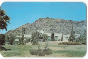 Camelback Inn, Phoenix, Arizona berühmter Wintersportort Vintage Postkarte VPC2. - Bild 1 von 2