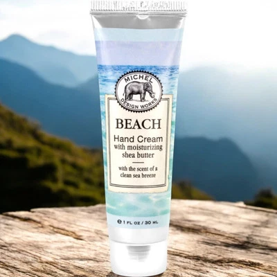 Michel Design Works 海滩乳木果油护手霜,旅行装,1 盎司 — 第 1/3 张图片