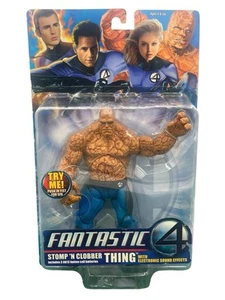 Fantastic Four Stomp N Clobber 2005 Actionfigur the Thing, 7'' Toy Biz Marvel - Bild 1 von 6