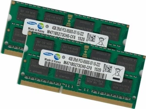 8GB 2x 4GB Samsung DDR3 RAM 1066 Mhz MacBook Pro 6,1 6,2 7,1 2010 Apple 1067 Mhz - Bild 1 von 1