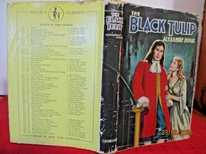 Alexandre Dumas THE BLACK TULIP  c1965 HCDJ vintage classic, HISTORICAL ROMANCE - Picture 1 of 8