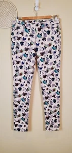 Club Monaco Größe 6 Remy Cord Blumenmuster Skinny Hose 149 $ - Bild 1 von 19