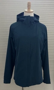 Kirkland Women’s Signature Softshell Hooded Jacket Teal Fleece Lined Medium - Picture 1 of 9