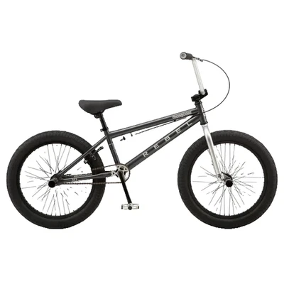 Nuevo manillar y horquillas delanteras Mongoose Rebel 20” BMX negro y cromado Foto 1 de 2