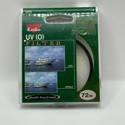 Kenko 72mm UV O Filter Double Face Coated For Lens Protection Photography - Image 1 of 2