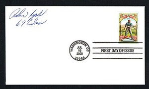 Archie Reynolds signed autograph auto First Day Cover Baseball Pitcher CUBS 1969