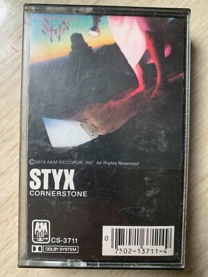 STYX - Cornerstone - Cassette Tape - Tommy Shaw - Image 1 of 4