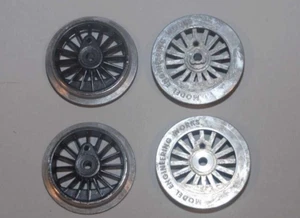 AO-1006 MEW Set Wheel American Flyer Hiawatha Steam Loco, O Gauge, Black,  4Pcs - Picture 1 of 1