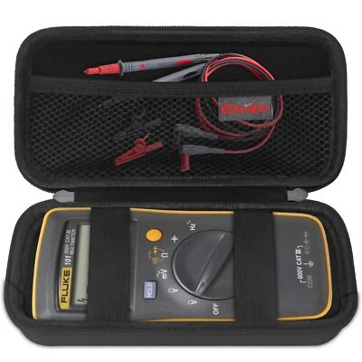 ELONBO Carrying Case For Fluke 101 Basic Digital Multimeter Fluke 106/107 Handheld Port