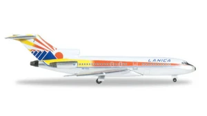 1:500 Herpa LANICA BOEING 727-100 Passenger Aircraft Diecast Airplane Model - Picture 1 of 1
