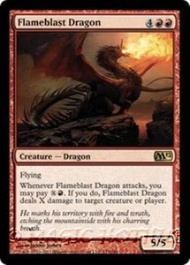 MTG - FLAMEBLAST DRAGON - M12/Core Set 2012 (R) - Bild 1 von 1